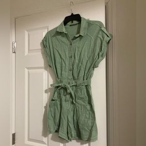 Zara Belted Romper